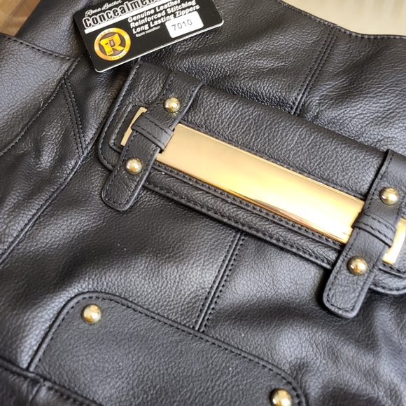 Roma Leather Concealment Purse - Picture 2 of 16